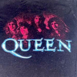 Queen Band Tee shirt black